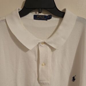 Polo by Ralph Lauren Men's Classic White Polo Shirt